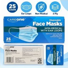 Disposable Face Masks – Non-Medical (25ct) — view 2