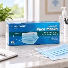 Disposable Face Masks – Non-Medical (25ct) — view 3