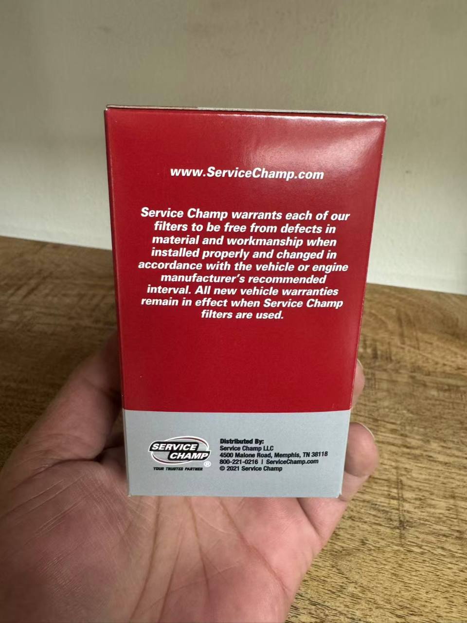 Service Champ CF5839 Cartridge Oil Filter — view 5