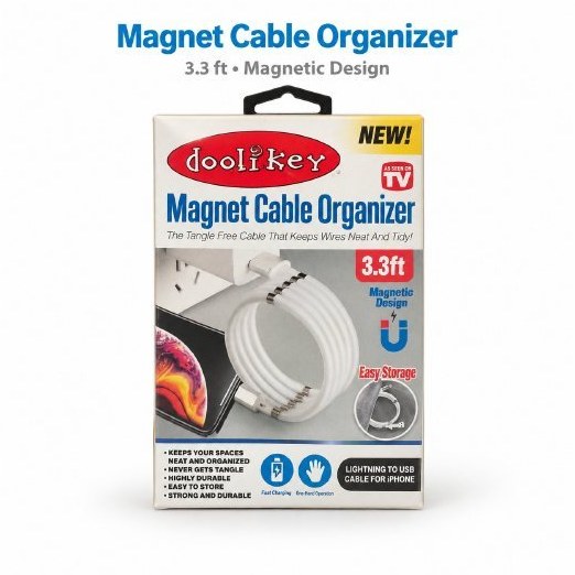 Magnet Cable Organizer (3.3ft)