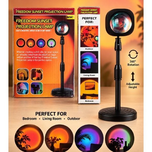 Freedom Sunset Projection Lamp