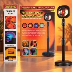 Freedom Sunset Projection Lamp — view 2
