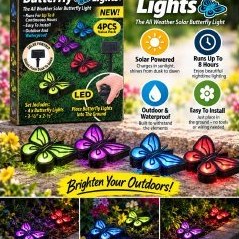 Butterfly Lights – 4 Pack — view 2