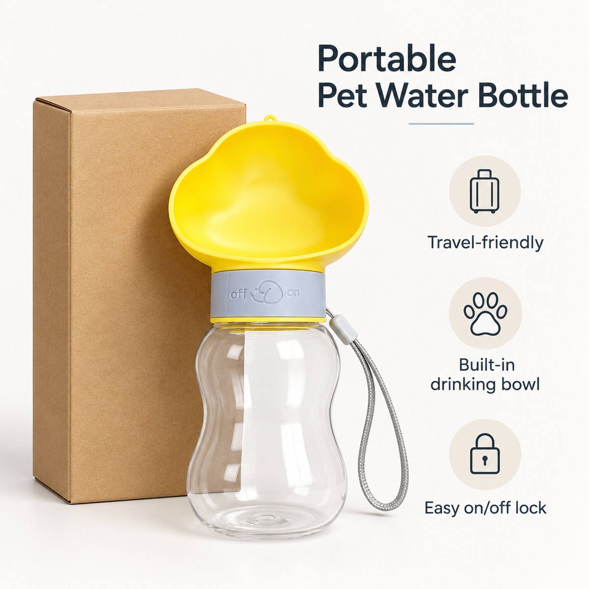 Portable Pet Water Bottle