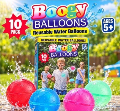 Boogy Balloons – 10 Pack